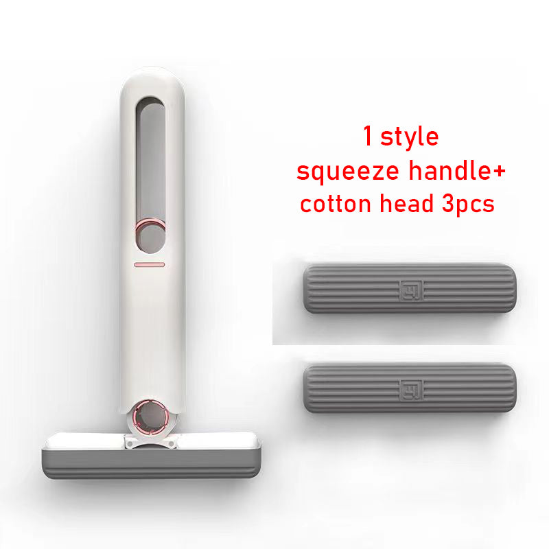 Mini Sponge Mop designed for quick cleaning of smooth surfaces including glass and cars.