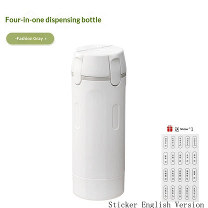 QuadPack 4-in-1 Leakproof Travel Dispenser Set