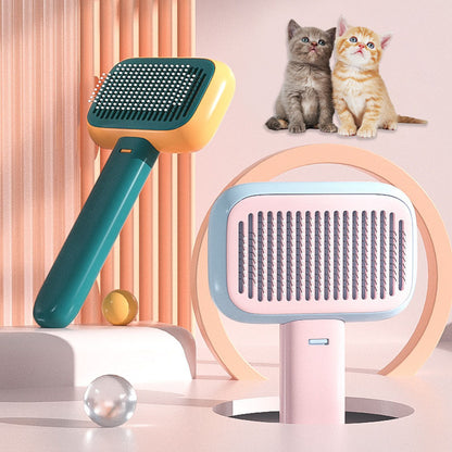 FurEase™ Pro Deshedding & Massage Brush
