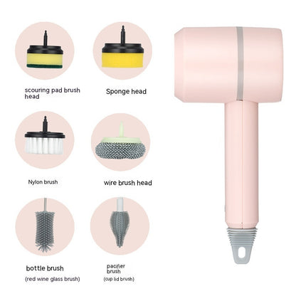PowerScrub Pro™ — Cordless Electric Cleaning Brush