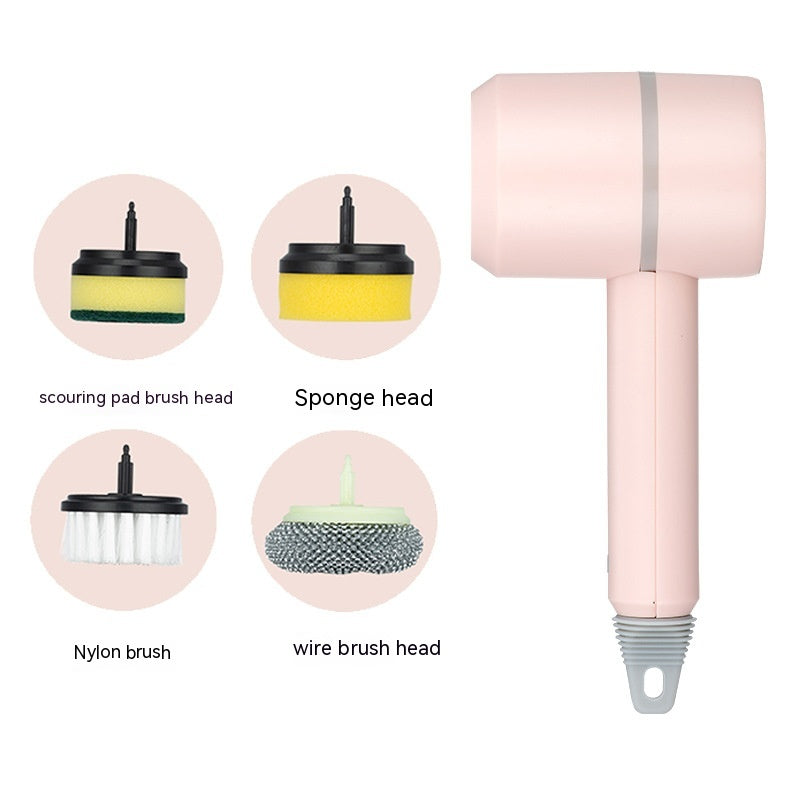 PowerScrub Pro™ — Cordless Electric Cleaning Brush