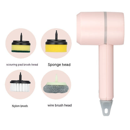 PowerScrub Pro™ — Cordless Electric Cleaning Brush