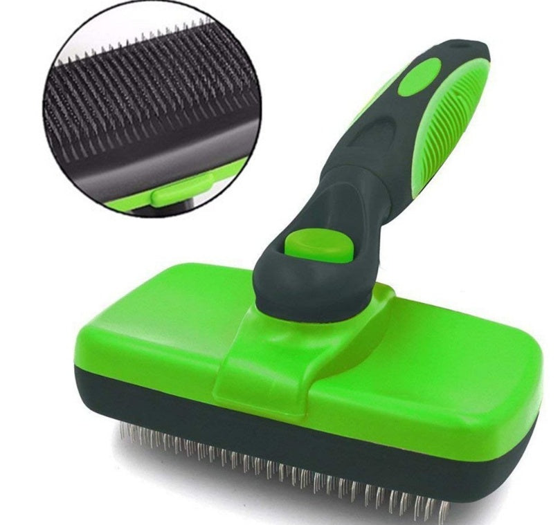 PetEase Self-Cleaning Slicker Brush