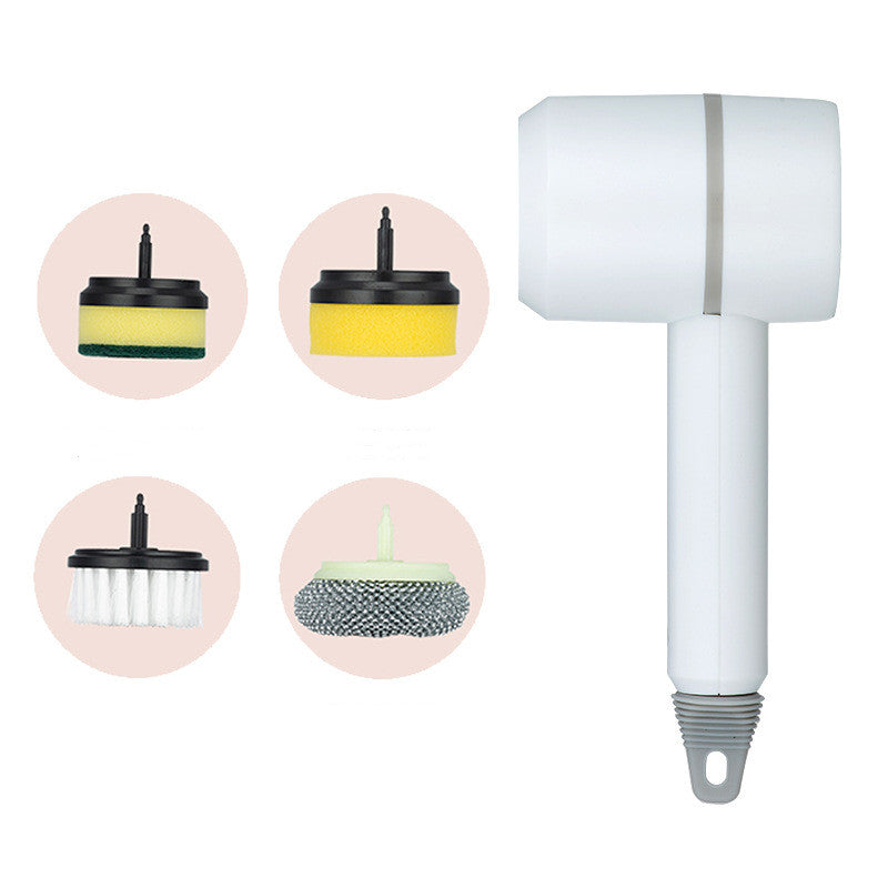 PowerScrub Pro™ — Cordless Electric Cleaning Brush