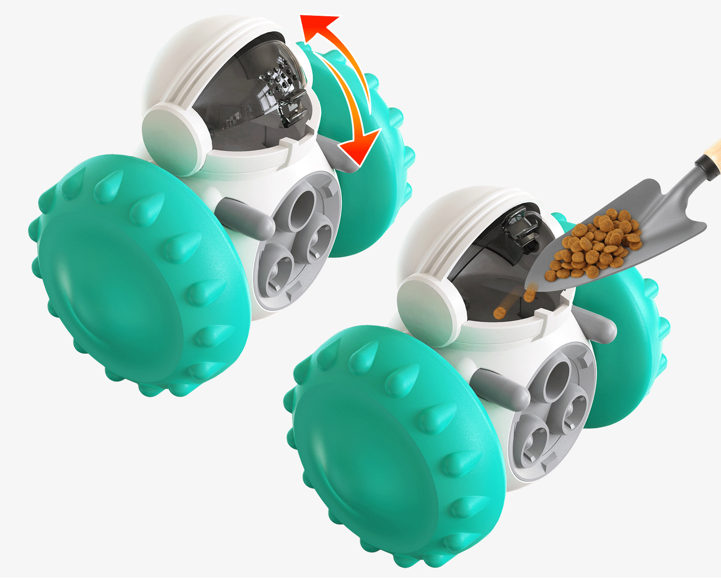 PawDrive™ Interactive Smart Balance Toy Car for Cats & Dogs