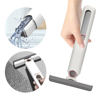 Mini Sponge Mop designed for quick cleaning of smooth surfaces including glass and cars.