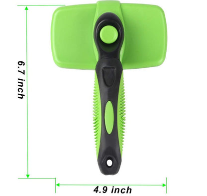 PetEase Self-Cleaning Slicker Brush