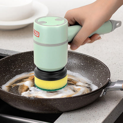 PowerScrub Pro™ — Cordless Electric Cleaning Brush