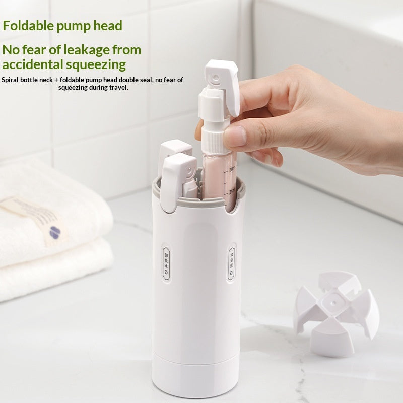 QuadPack 4-in-1 Leakproof Travel Dispenser Set