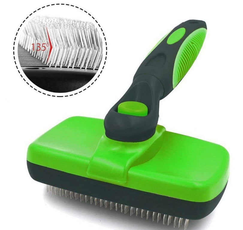 PetEase Self-Cleaning Slicker Brush
