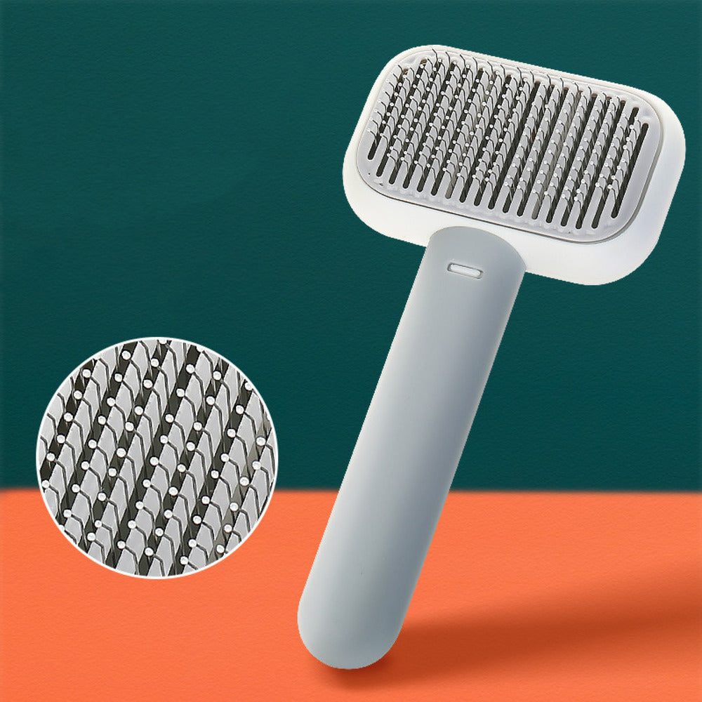 FurEase™ Pro Deshedding & Massage Brush