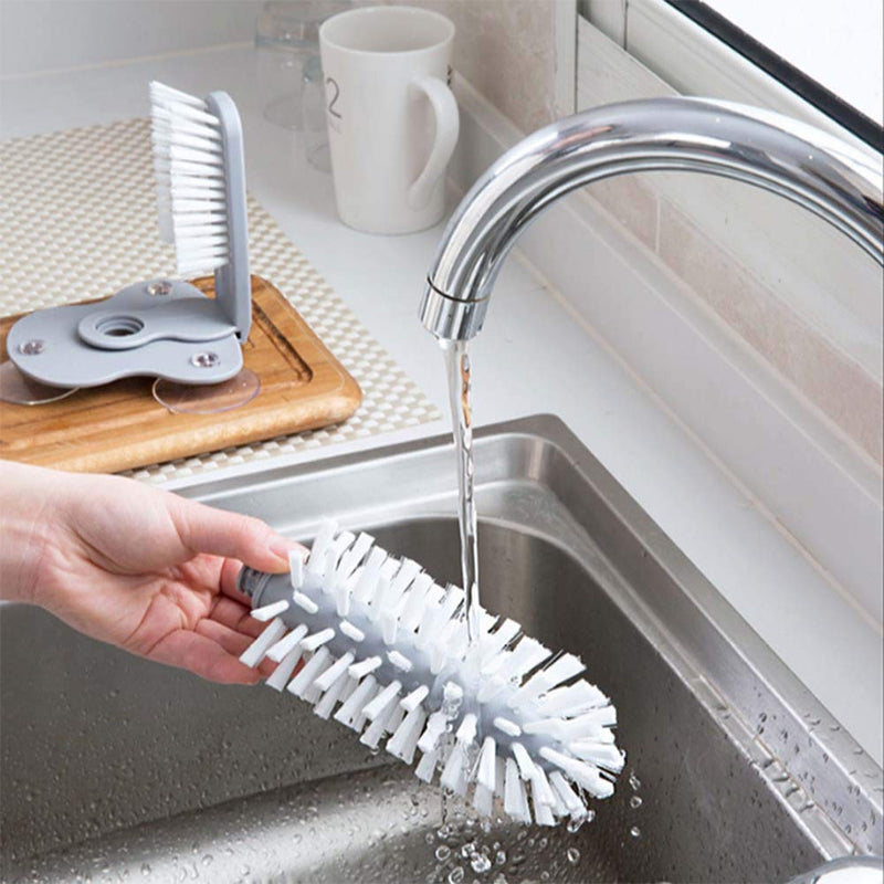 Cup Cleaner Brush – 2-in-1 Glass & Bottle Cleaning Brush
