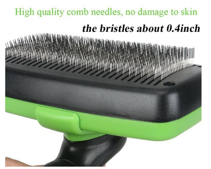PetEase Self-Cleaning Slicker Brush