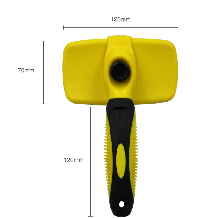PetEase Self-Cleaning Slicker Brush