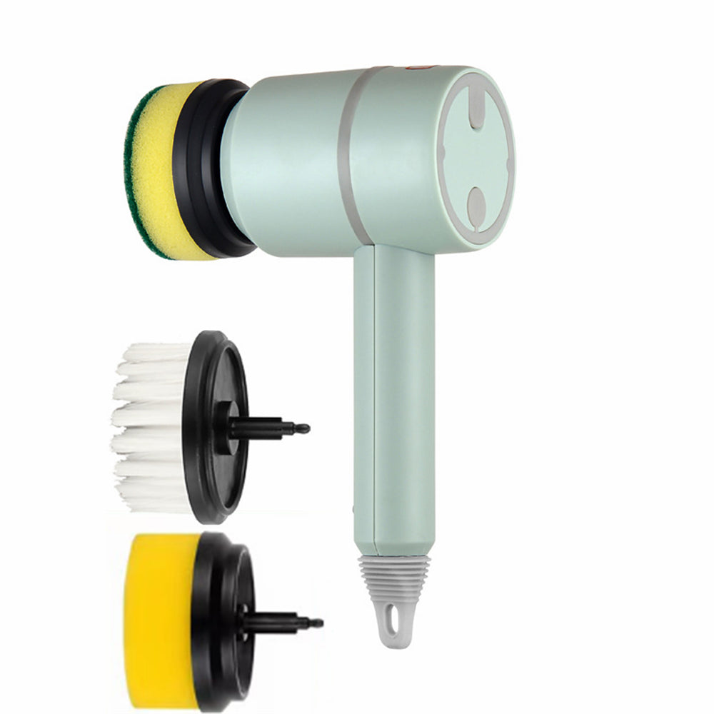 PowerScrub Pro™ — Cordless Electric Cleaning Brush