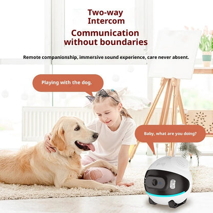 PawCam smart pet monitor app control on smartphone