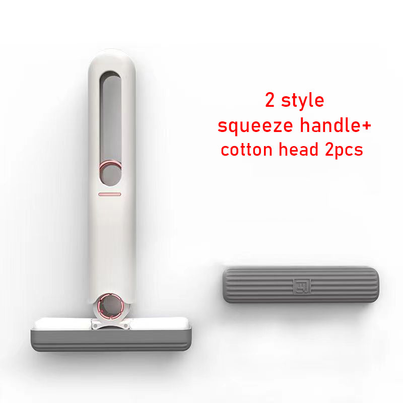 Mini Sponge Mop designed for quick cleaning of smooth surfaces including glass and cars.