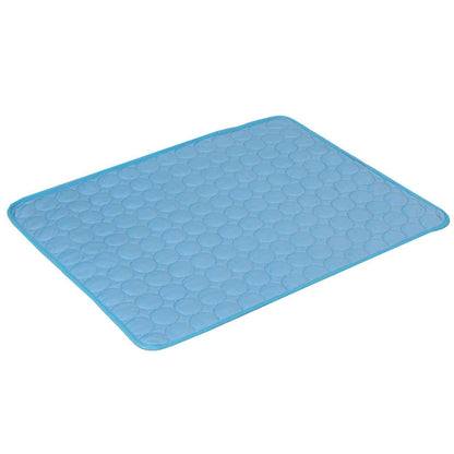 Pet cooling mat bubble texture detail - nylon ice silk surface