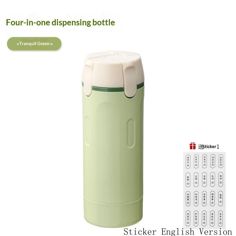 QuadPack 4-in-1 Leakproof Travel Dispenser Set