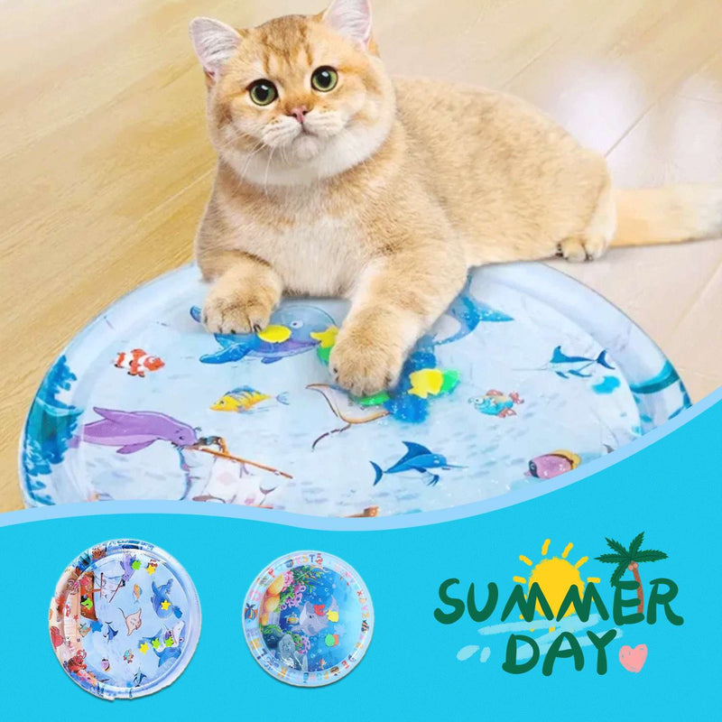 CoolPaws Inflatable Cooling Mat — Summer Ice Pad for Dogs & Cats