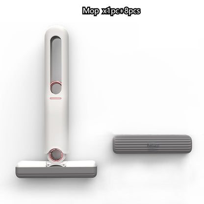 Mini Sponge Mop designed for quick cleaning of smooth surfaces including glass and cars.