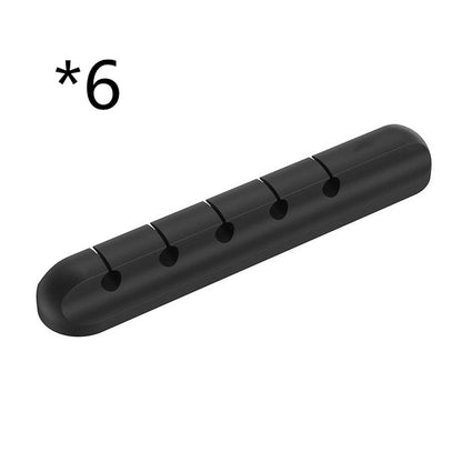 CordSnap™ Silicone Cable Clip Organizer
