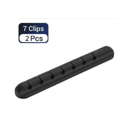 CordSnap™ Silicone Cable Clip Organizer