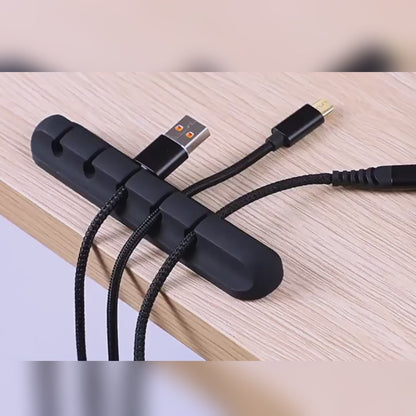 CordSnap™ Silicone Cable Clip Organizer