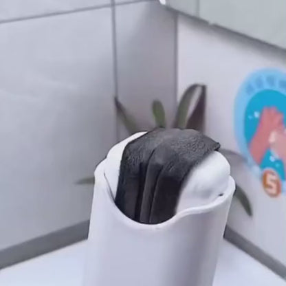 Mini Sponge Mop — Portable Squeeze Mop for Home, Car & Glass