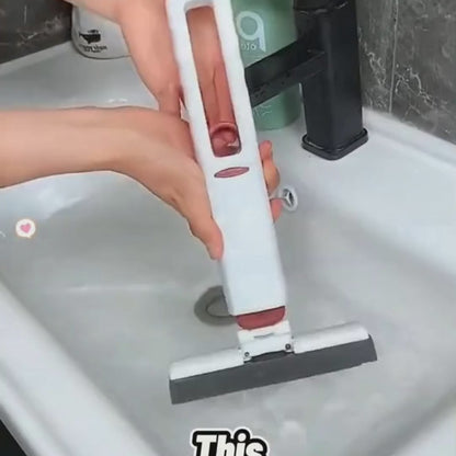 Mini Sponge Mop — Portable Squeeze Mop for Home, Car & Glass