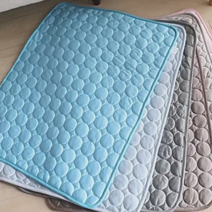 Pet Cooling Mat — Ice Silk Self-Cooling Pad
